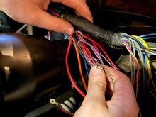 Melted cable 