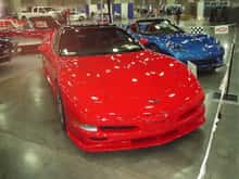 My 98 Vette 2013 Carl Casper Show. This Vette was a Corvette Museum delivery and I still own it, has approx. 18000 miles on it