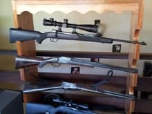 Mi .308, My 20 plus 22 Hornet, My 1892 Winchester and my Remington 22lr