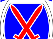 180px 10th Mountain Division SSI svg