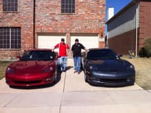 The vette bros
My brothers 2009 3LT and my 2013 Grand Sport 1LT