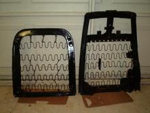 repaired frames and painted