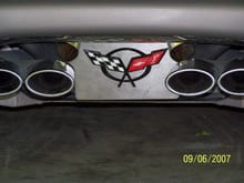 exhaust plate