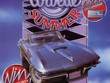 1999 1050CHUM Corvette Summer Promo Poster