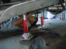 Pinning the crank