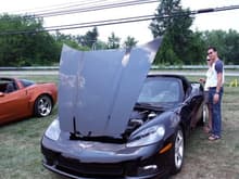 C6 and Girlfriend at Corvettes For Alzeimers.