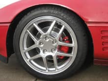 Painted calipers-new wheels-lowere