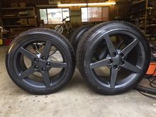 2nd set of wheels with Michelin Pilot Sport A/S 3+ ZP tires
