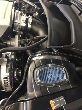 AFE intake, again from Carlisle. Love the show, but too much exercise for my wallet. 
