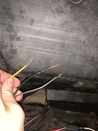 Factory radio wires