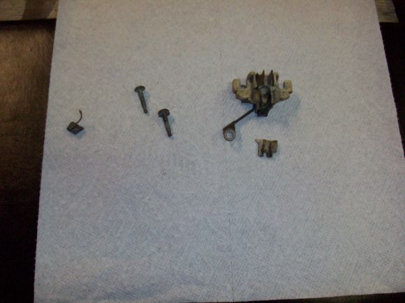Broken brush holder