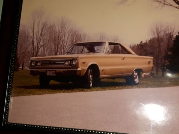 This is what it looked like when I was driving it.