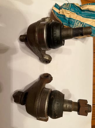 OEM Ball joints with correct boots.
