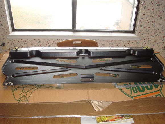 Back window tray was missing