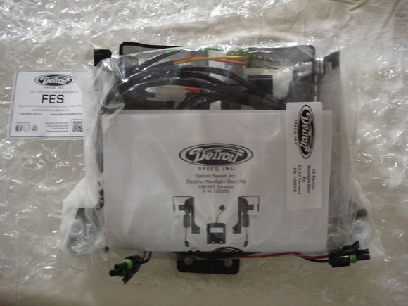 Brand New Detroit Speed Head light Conversion, removed from box for pictures only