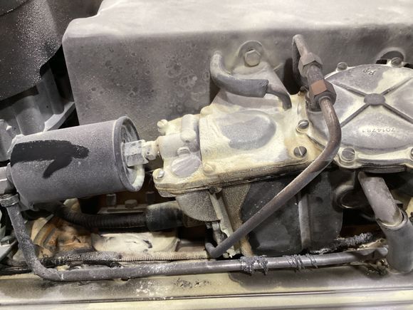 To me after examining the unit more, it looks like in the picture attached the o ring on the drive cable might have gave out because the drive cable is scorched black due to the cause of the fire.


