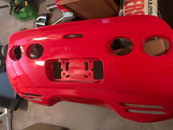Note the sagging below the vents, particularly on the right.