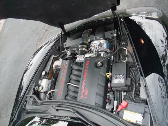The finished Supercharged Engine...