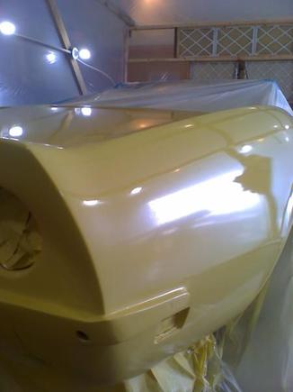 clear coat on