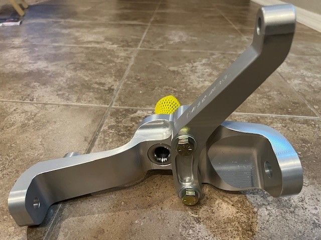 Van Steel billet upright/spindle