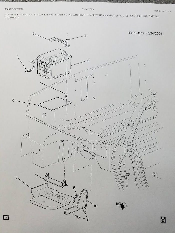 C5 Battery relocation with pictures CorvetteForum Chevrolet