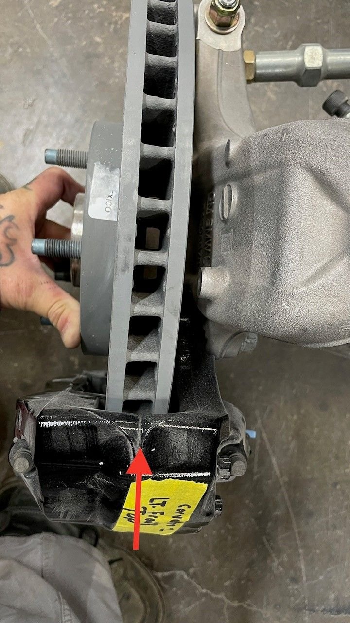 Front brake rotor issue CorvetteForum Chevrolet Corvette Forum Discussion