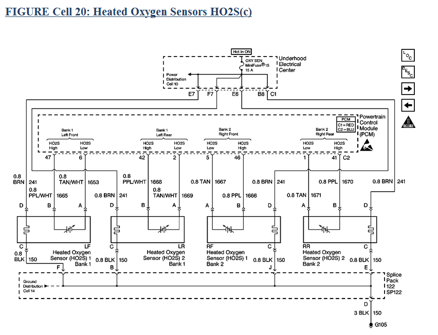 98 O2 Sensor Wiring Diagram - Corvetteforum