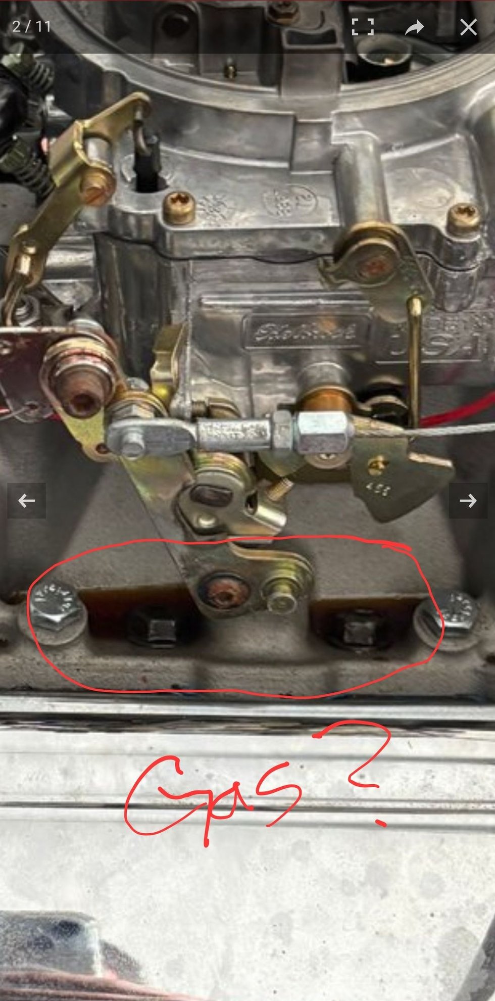 Is this gas or oil? If gas, your carb seems to pressurized....I would take the gas cap off the tank and see if you have a pressure build up! If it�s oil, youre missing thread sealer on the intake bolts and possibly have a major vacuum leak going on....