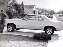 First car, high school senior class of 1969.  1965 Pontiac GTO 4-Speed