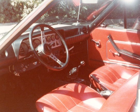 Interior Fiat 124