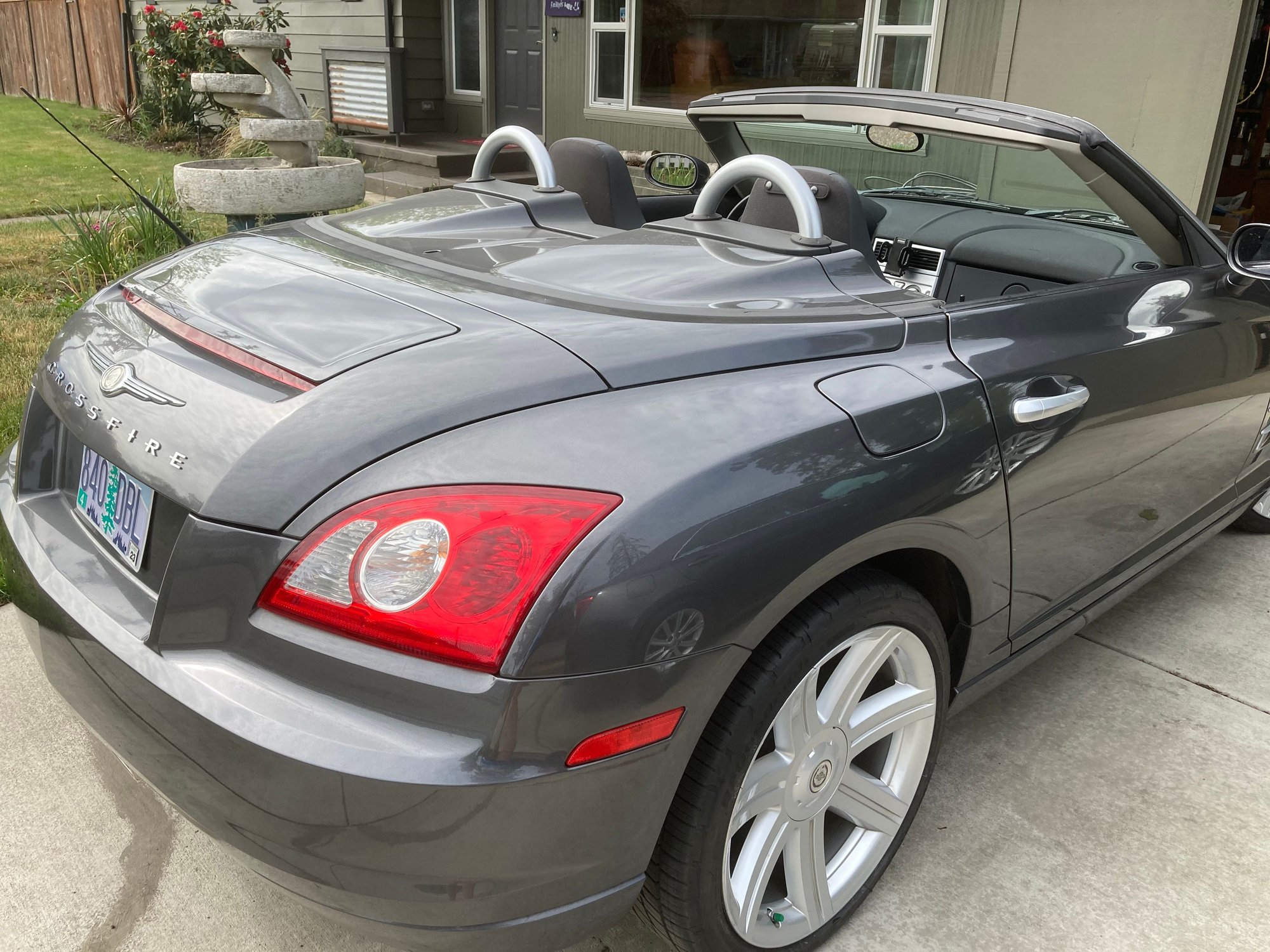 2005 Chrysler Crossfire - 2005 Crossfire Limited Roadster, 6 Speed - Used - VIN 1C3AN65LX5X051522 - 18,665 Miles - 6 cyl - 2WD - Manual - Convertible - Gray - Springfield, OR 97477, United States