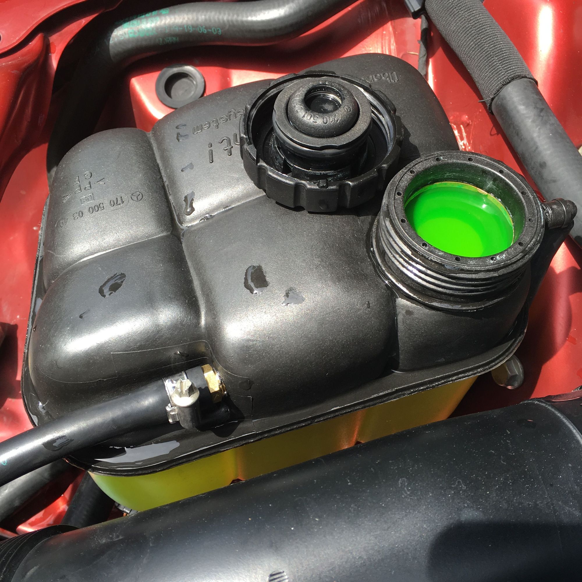 coolant overflow tank leak Page 2 CrossfireForum The Chrysler
