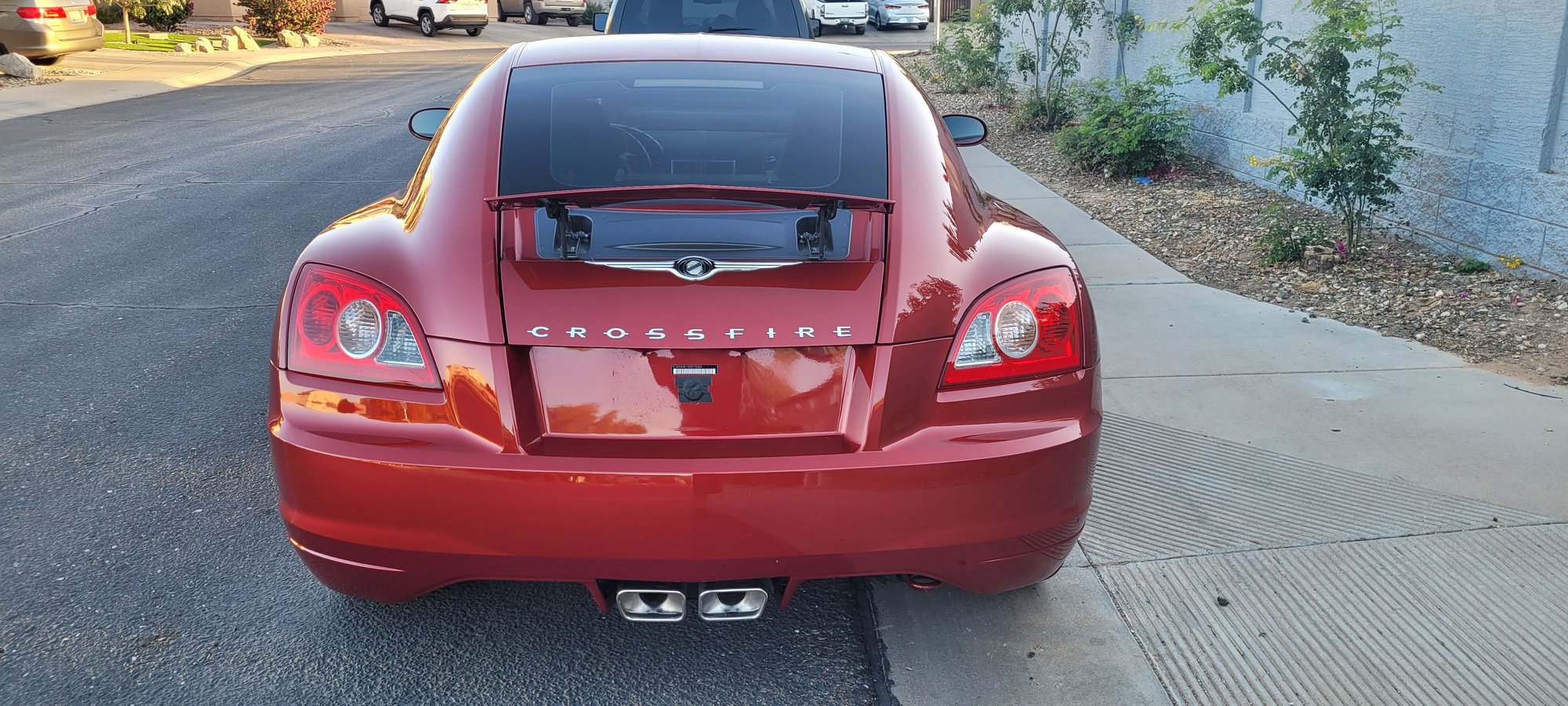 2004 Chrysler Crossfire - 2004 Chrysler Crossfire Coup - Used - VIN 1C3AN69L14X010365 - 50,690 Miles - 6 cyl - 2WD - Automatic - Coupe - Red - Phoenix, AZ 85037, United States