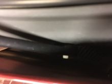 Driver side missing cap.