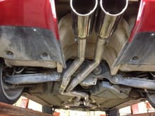 New Exhaust is one of the best things you can do to your older car. It remove weight, is much safer as old one can have leaks and can boost your horse power.