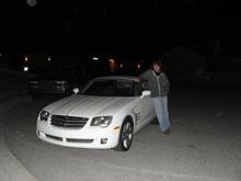 A few days after I had bought Marlene, a friend of mine said his son had dream car... and that was the Crossfire... So of course I had to let him take a photo next to her (and go for a spin too!). To be honest I was really honored to have someone know what Marlene was, and actually appreciate her (even if he is still in High School!)