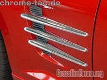 Chrysler Crossfire Chrome Gills
