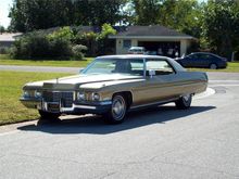 Our 72 Coupe de Ville, took about 3.5 hours just to clean the chrome.....