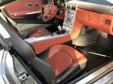 Interior showing rust-free door sills