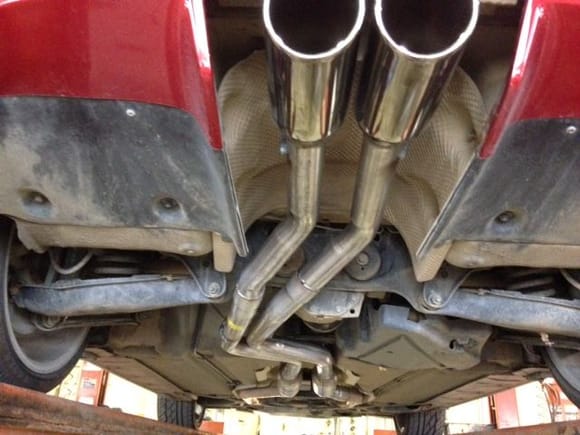 New Exhaust is one of the best things you can do to your older car. It remove weight, is much safer as old one can have leaks and can boost your horse power.