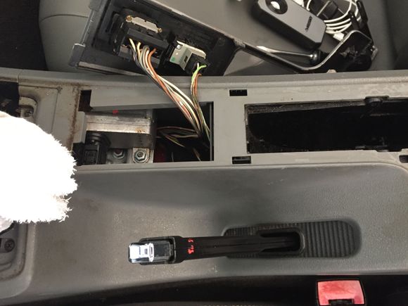 WD 40 to remove brake handle cover