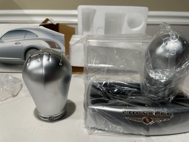 Miscellaneous - New-In-Box Chrysler Crossfire Custom Made Shift Knob Salt & Pepper Shakers - - New - 2004 to 2024 Chrysler Crossfire - West Bloomfield, MI 48322, United States