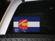 Custom Colorado sticker. Anyone interested in one PM me. I have some extras for sale.