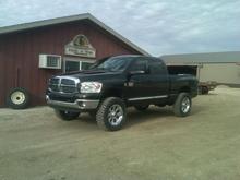 09 DPF Delete 5in Turbo Back Straight System, H&amp;S Black Maxx, SBC SDD3600, AFE Stage 2 Intake, 2.5in Leveling Kit with 20x9 XD Armour on 35x12.50 STTs! SOLD IT