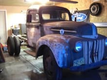 1947 Ford 1.5 Ton before frame retro-fit