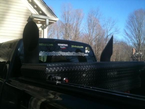 shot of stcks completed with tool box reinstalled thinkin im gunna takethe powdercoatin sticker off
