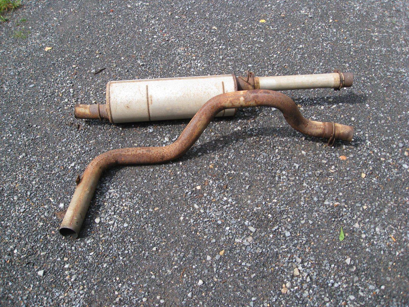 Engine & Drivetrain 3" Muffler and Tailpipe Dodge Diesel Diesel