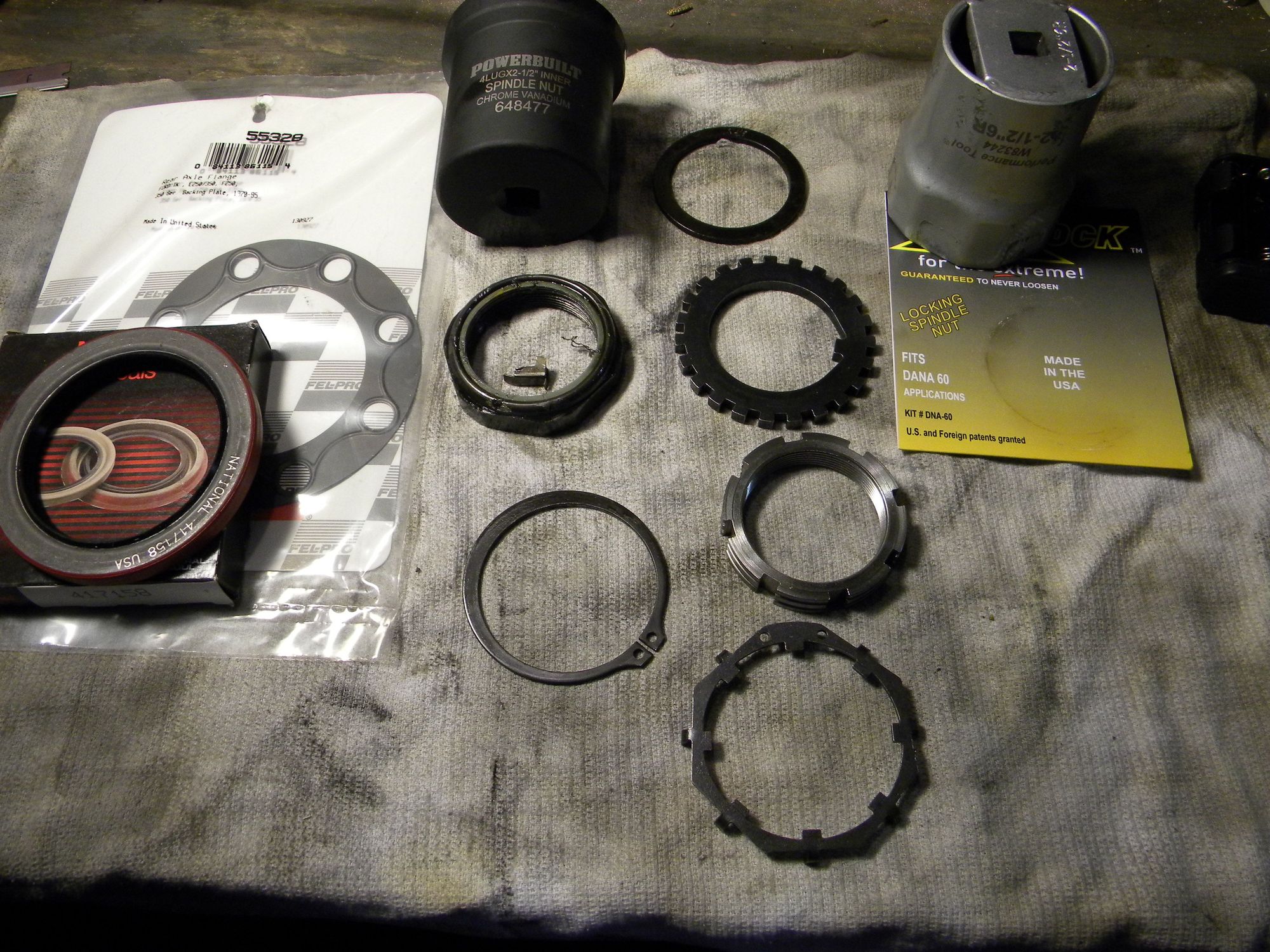 Dana 80 spindle nut replacement Dodge Diesel Diesel Truck Resource