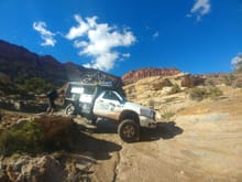 Flexing the Ram in Teapot Canyon