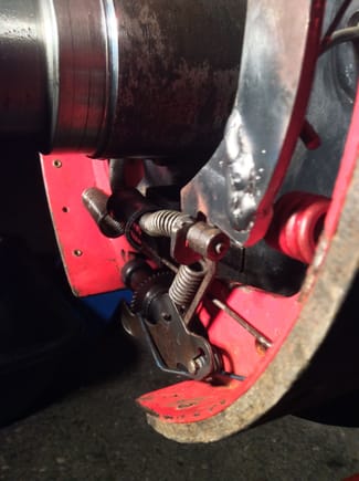 Modified e brake cable